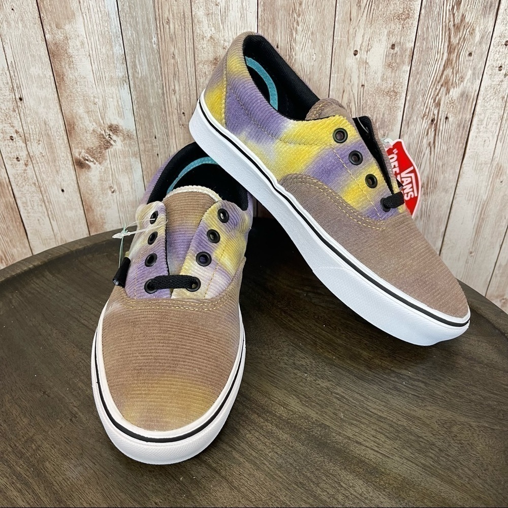 Vans ComfyCush Era (Blotched) “Mlt/Prp Velvet” Shoe Size 9.5 Women